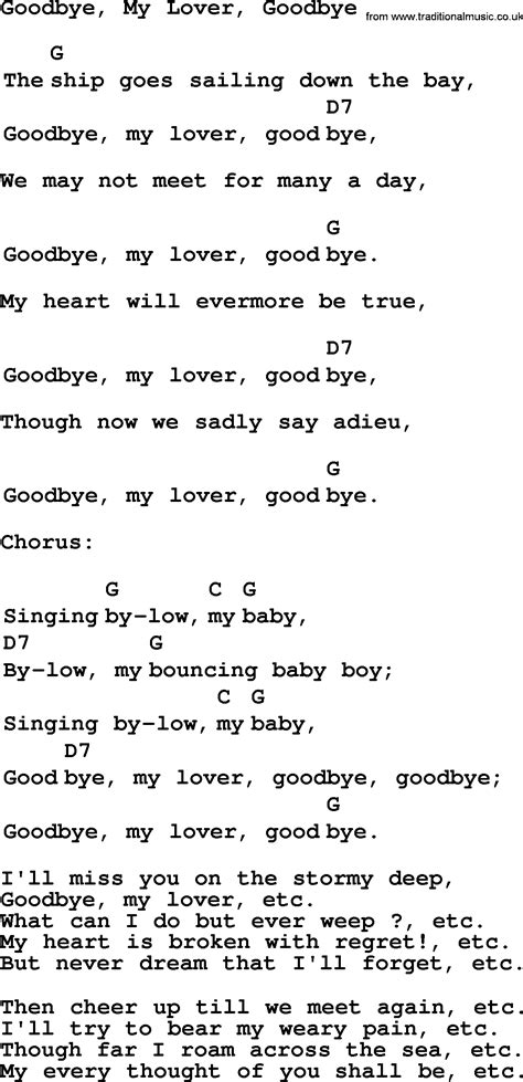 top  folk   time songs collection goodbye  lover goodbye