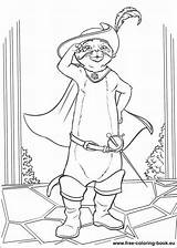 Coloring Pages Shrek sketch template