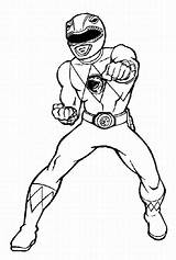 Power Ranger Coloring Pages Rangers Kids Book sketch template
