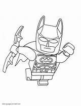 Batman Lego Coloring Pages Printable Print Clayface Robin Look Other Printables Template sketch template