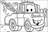 Coloring Pages Cars Car Mcqueen Lightning Disney Pixar Mater Colouring Tow Funny Drawing Movie Print Printable Exotic Pdf Color Kids sketch template