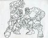 Hulkbuster Coloring Pages Template Sketch sketch template