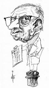 Sartre Refait Calvi Peuple Sartres Caricature Vendant 1970 Filosofi Politisk Nei sketch template