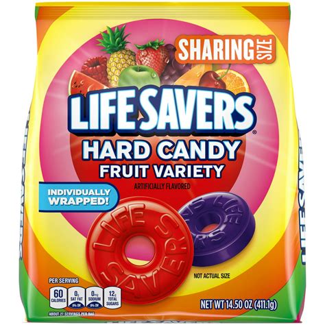 life savers fruity variety hard candy  ounce sharing size bag