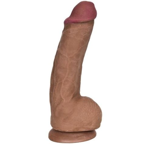 real man cyberskin perfect pecker 8 brown sex toys at adult empire