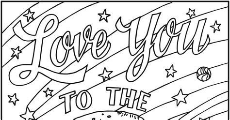 love    moon   coloring pages printable christopher