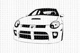 Srt4 Car sketch template