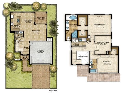 beautiful  bedroom  storey house plans  home plans design