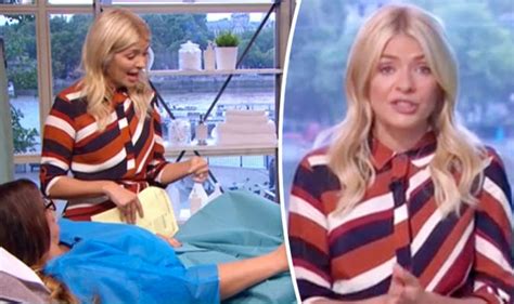 holly willoughby stunned as she s shown guest s vagina during barrel