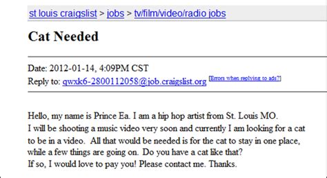 craigslist st louis prince ea seeks pussy music blog