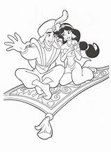 Aladdin Coloring Pages Printable Kids sketch template