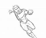 Quicksilver Men Character Coloring Pages Printable sketch template