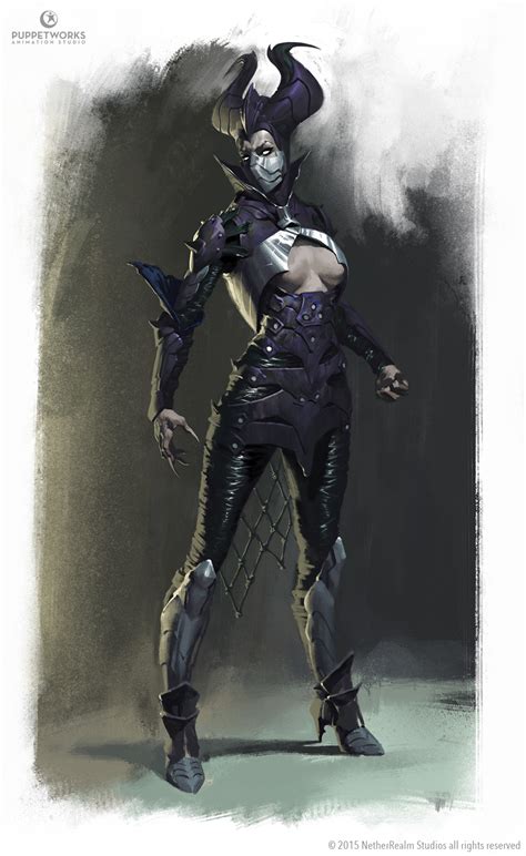 Mortal Kombat X Dark Empress Kitana On Behance