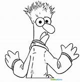 Coloring Pages Muppets Animal Beaker Muppet Print Getcolorings Popular Colouring Sheets Getdrawings Color Choose Board Drawing Printable sketch template