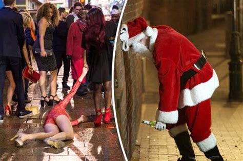 Xmas Office Parties Gone Wrong Brits Getting Very Messy