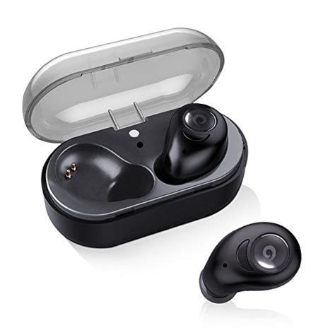 earteana wireless earbuds true wireless earbuds stereo bluetooth headphones  charging box