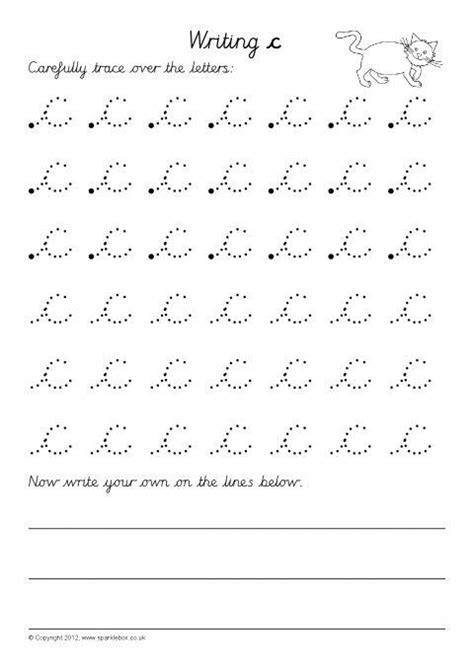 writing letters formation worksheets cursive sb sparklebox