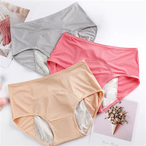 new waterproof panty menstrual cotton panties women sexy physiological