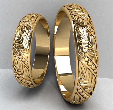el arte de la orfebreria  joyeria cuales son los anillos de boda correctos