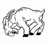 Coloriage Angry Goat Imprimer Dessiner Coloring Chevre Chevreuil Coloringcrew Gratuit sketch template