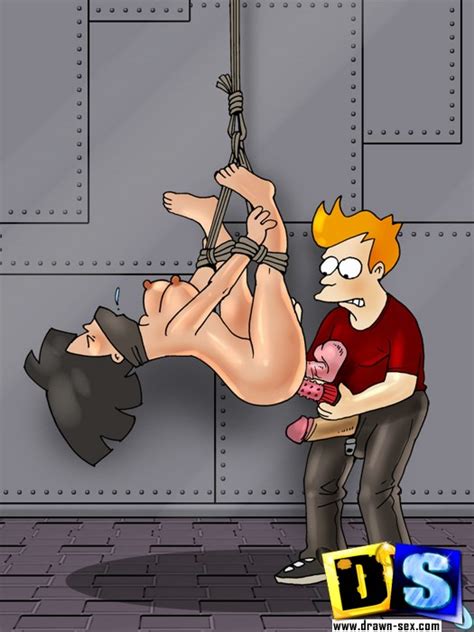 tied up toon slut sucks old man s cock and gets fingered by tin robot cartoontube xxx
