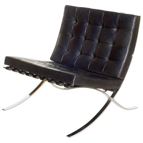 butterscotch leather knoll barcelona chair  stdibs butterscotch leather chair