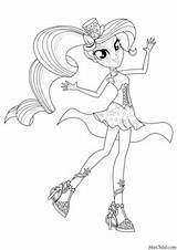 Trixie Equestria sketch template