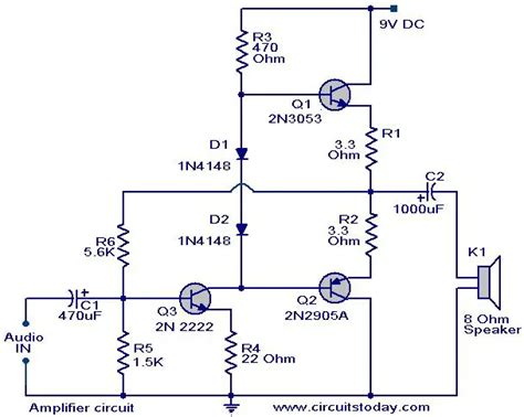 cost amplifier circuit   transistors