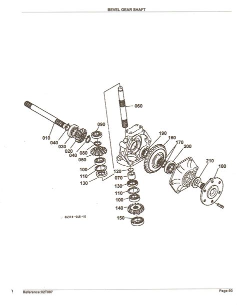 kubota  front axle seal replacement parts diagram qa