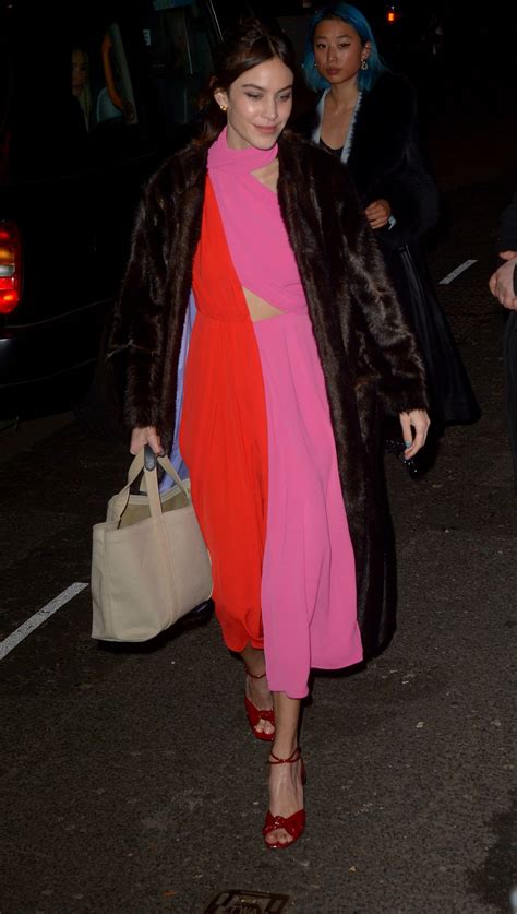 alexa chung night out style marks club in london 02 17 2019