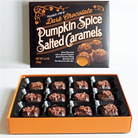 trader joe s pumpkin spice salted caramels trader joe s pumpkin spice flavored products 2015