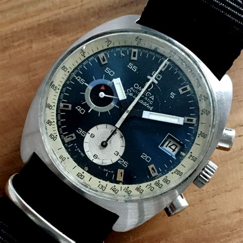 omega vintage seamaster chronograph  catawiki