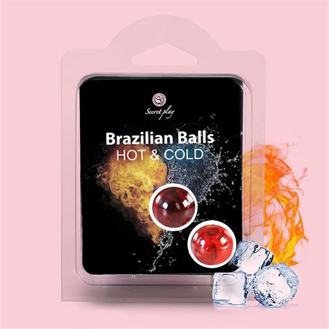 hot and cold effect brazilian balls pack 2 units secret play
