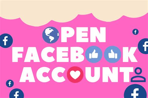 open facebook account