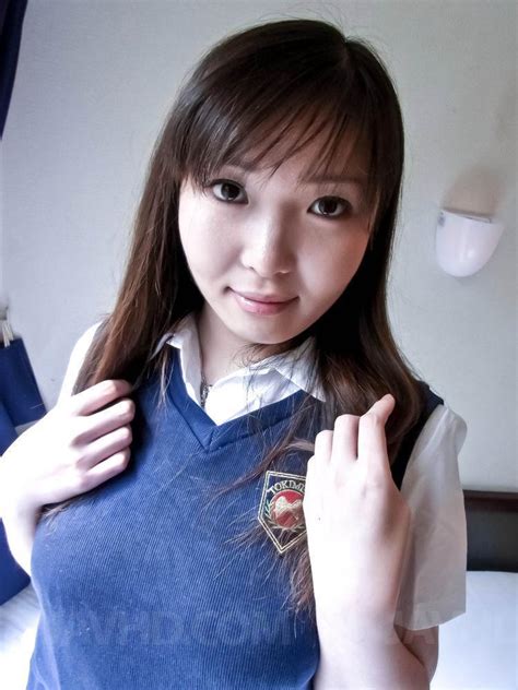 watch porn video haruka ohsawa asian takes generous cans out of uniform to expose