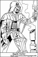 Wars Vador Dark Coloring Star Jedi Pages Last Lors Sith Printable Starwars sketch template