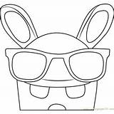 Rabbid Rabbids Invasion sketch template