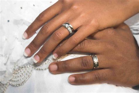 Black Ring On Wedding Finger Jenniemarieweddings