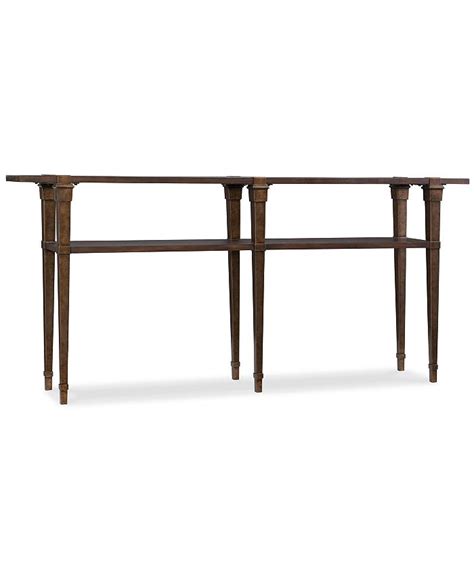 hooker furniture ilona skinny console table and reviews furniture macy s