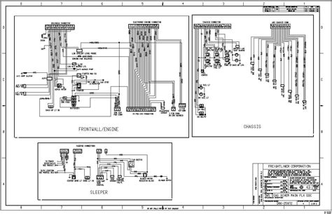 freightliner chassis wiring diagram