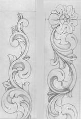 Carving Wood Sketches Paintingvalley Drawings Patterns sketch template
