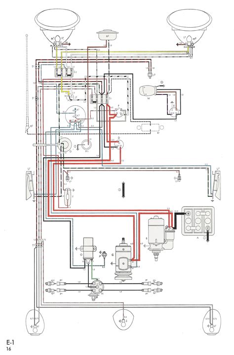 vw bug wiring diagram timesish