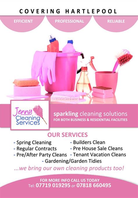 cleaning company flyers template  template ideas