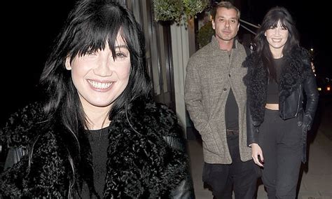 Daisy Lowe And Gavin Rossdale Enjoy A Dinner Date Daily Mail Online