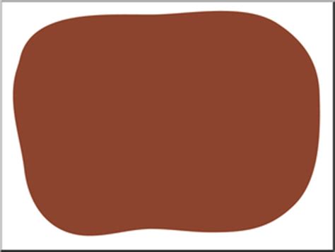 clip art colors brown unlabeled abcteach