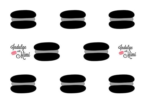 ultimate macaron template macaron projects galore