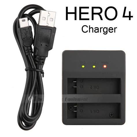 gopro hero  ahdbt  dual battery charger smartphone power bank usb charger camera