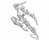 Daredevil Coloring Pages Men Action Drawing Marvel Popular Coloriages Coloringhome Library Clipart Comments Figure Movie sketch template