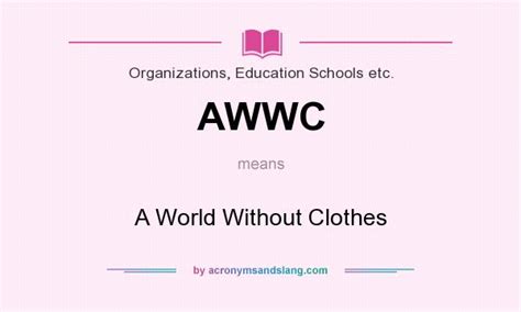 awwc a world without clothes bobs and vagene