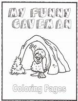 Caveman Coloring Pages Captain Getcolorings Getdrawings sketch template
